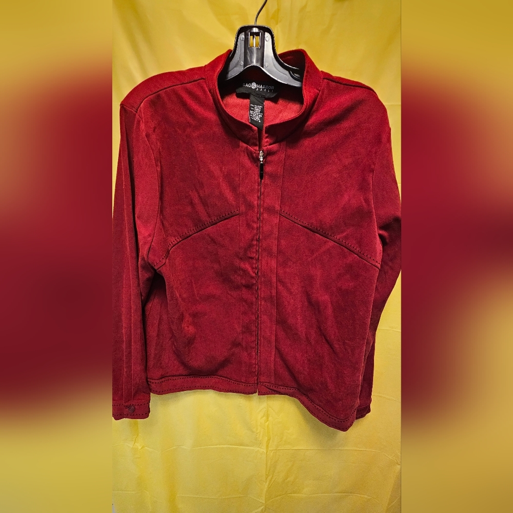 SAG HARBOR DRESS Women's red jacket 18